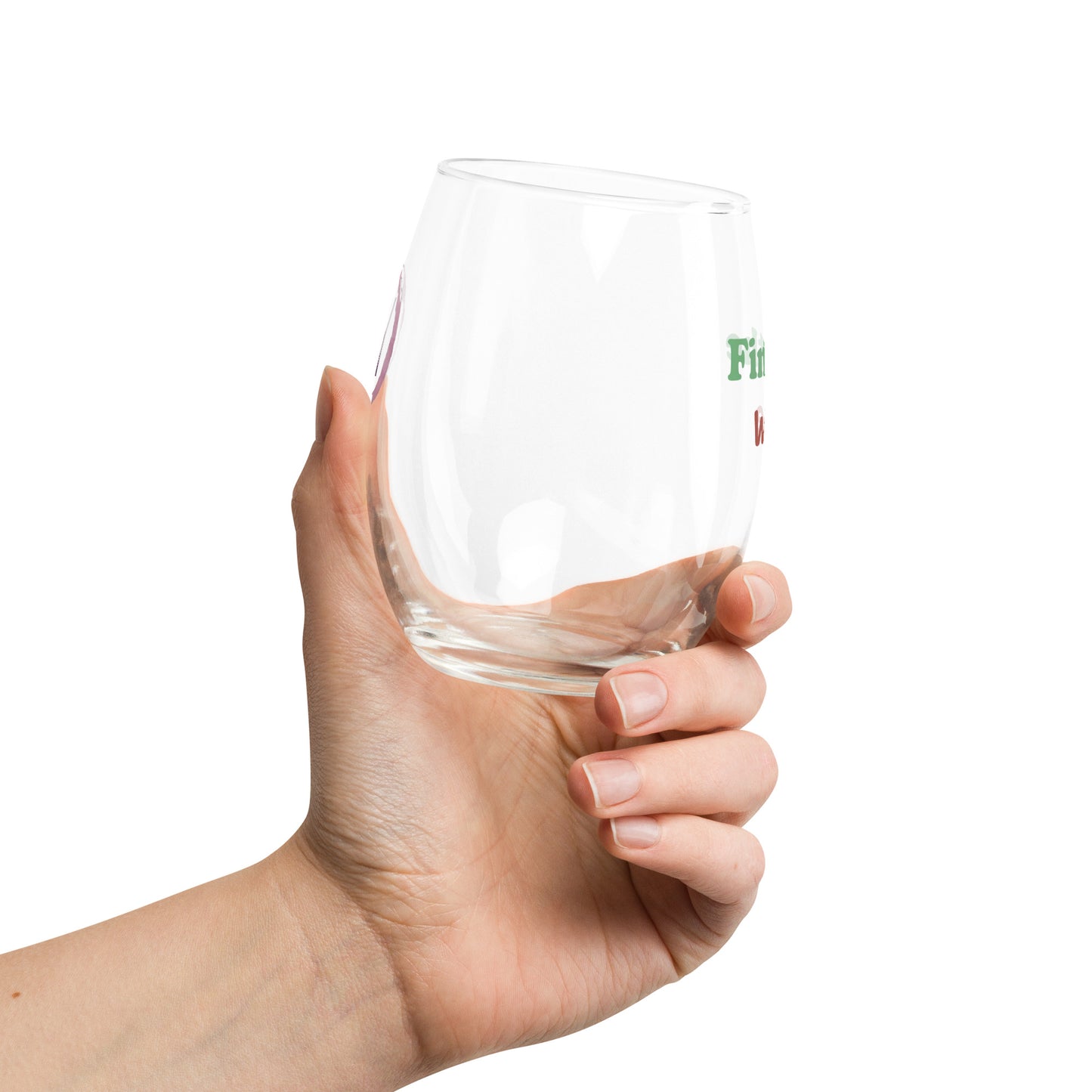 WineLikes Logo Stemless Wine Glass