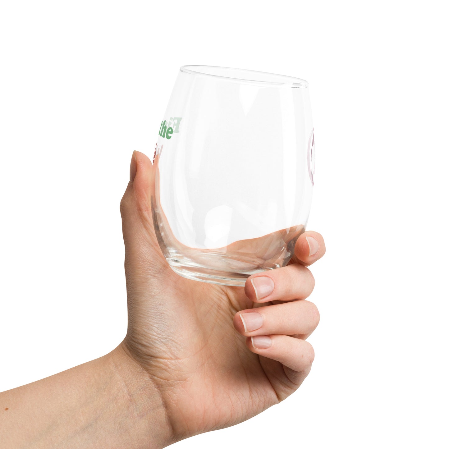 WineLikes Logo Stemless Wine Glass