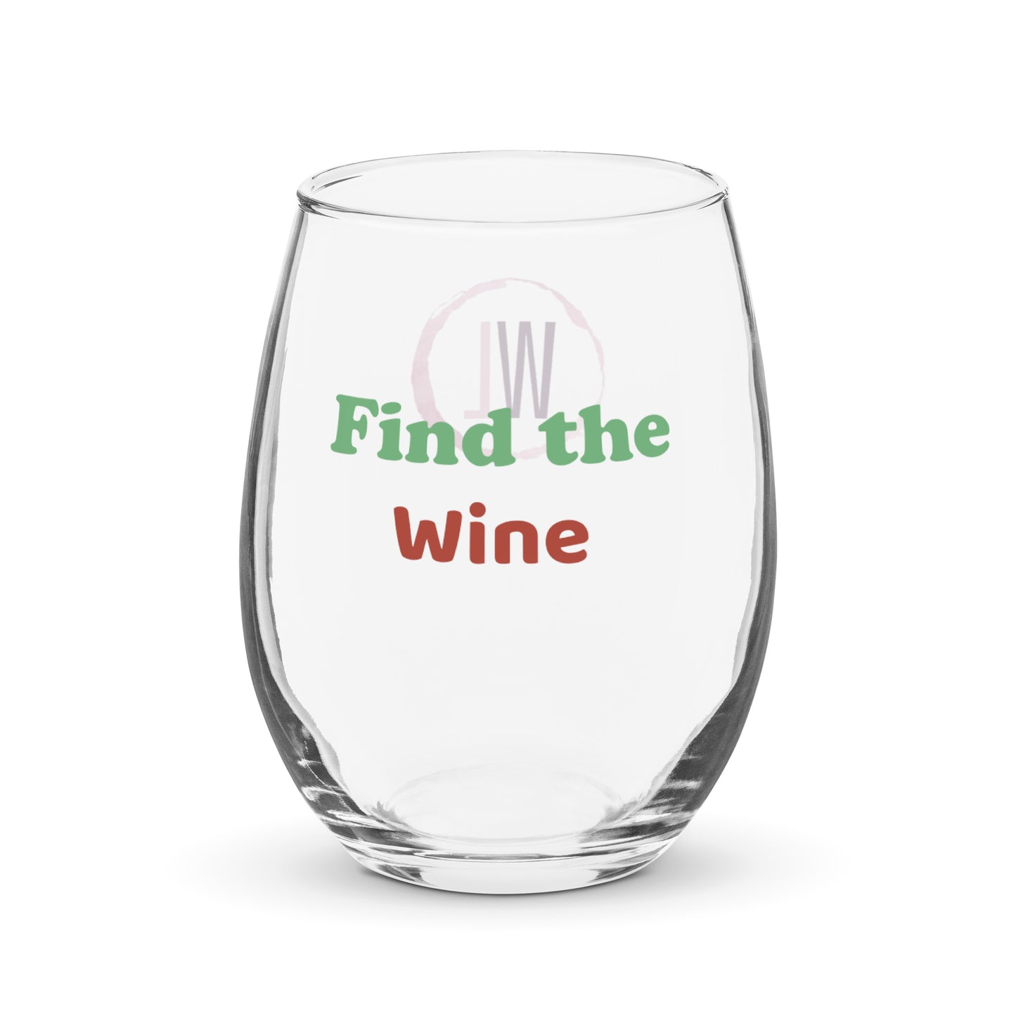 WineLikes Logo Stemless Wine Glass