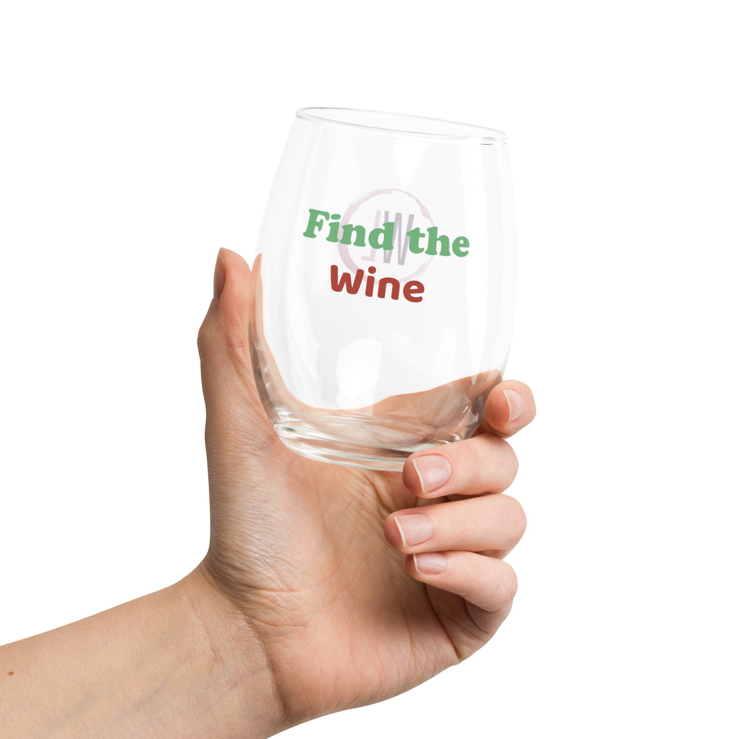 WineLikes Logo Stemless Wine Glass