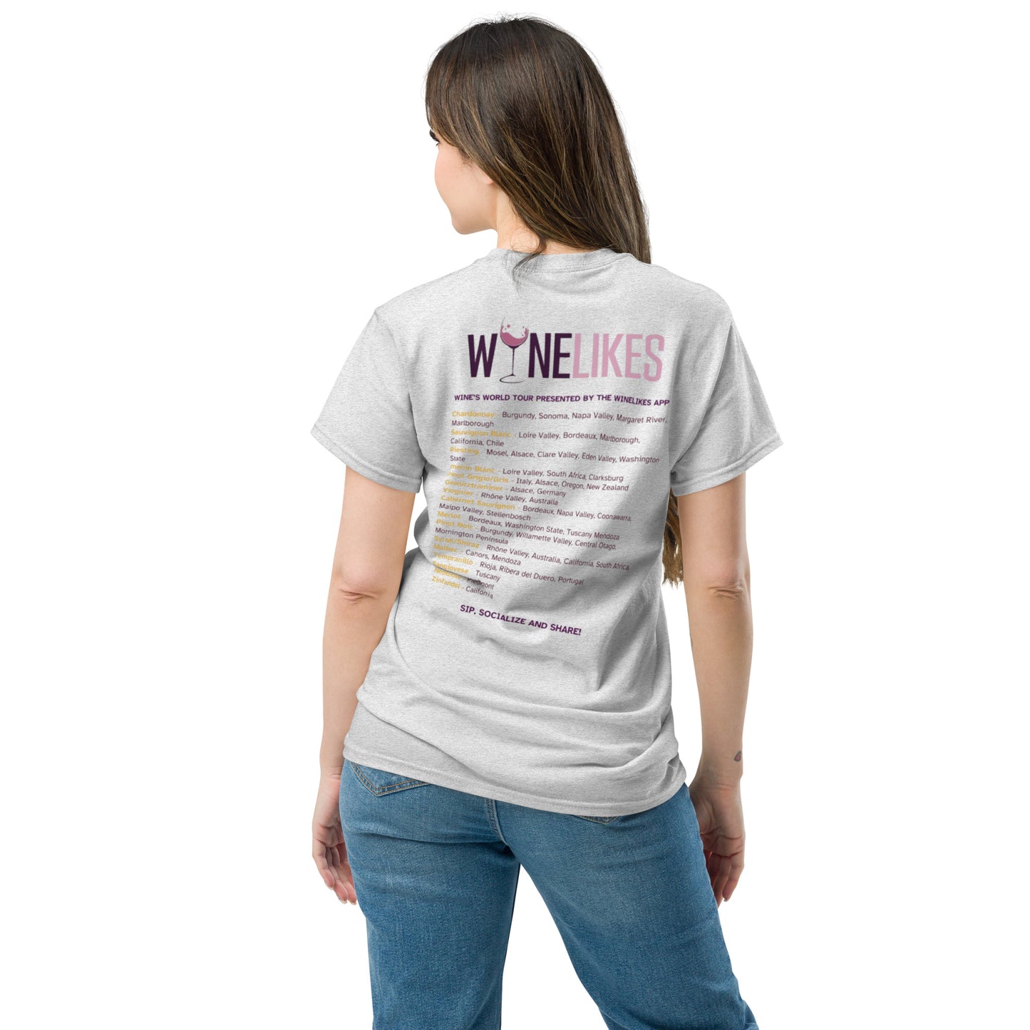 Wine World Tour Unisex Tee