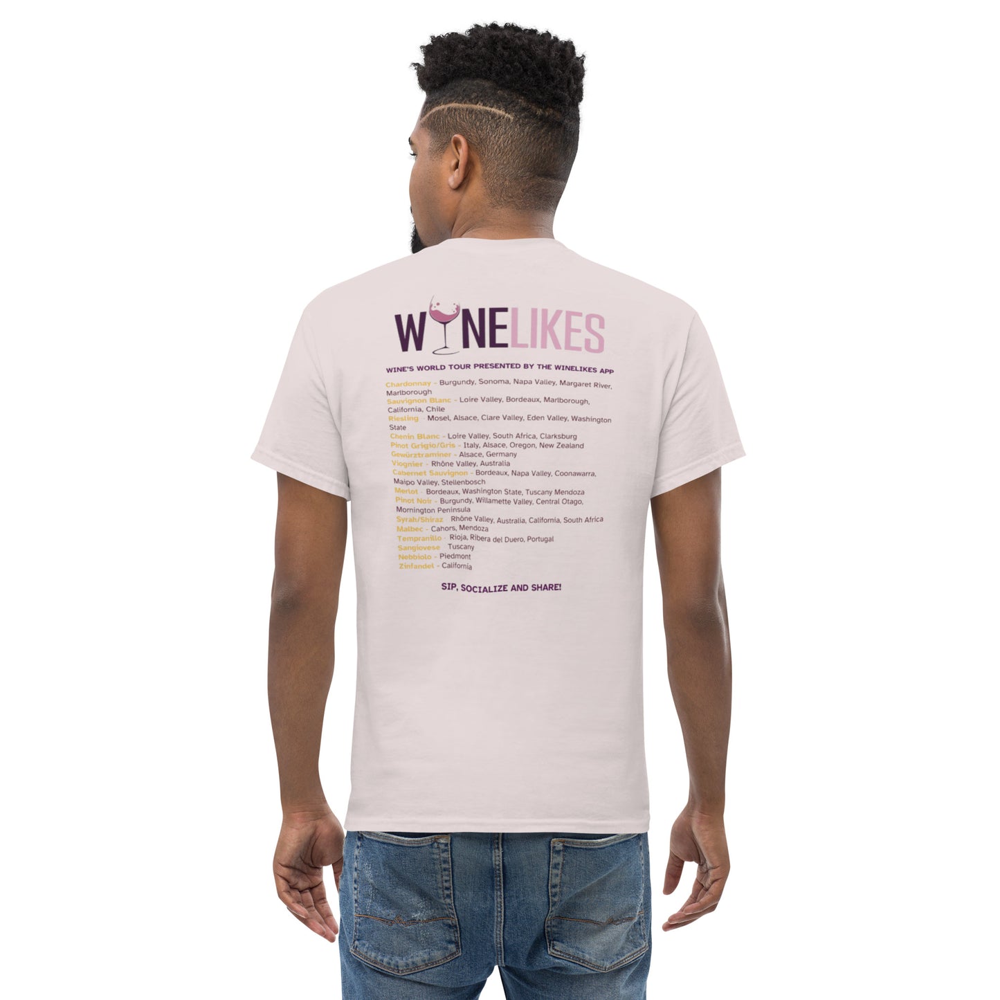 Wine World Tour Unisex Tee