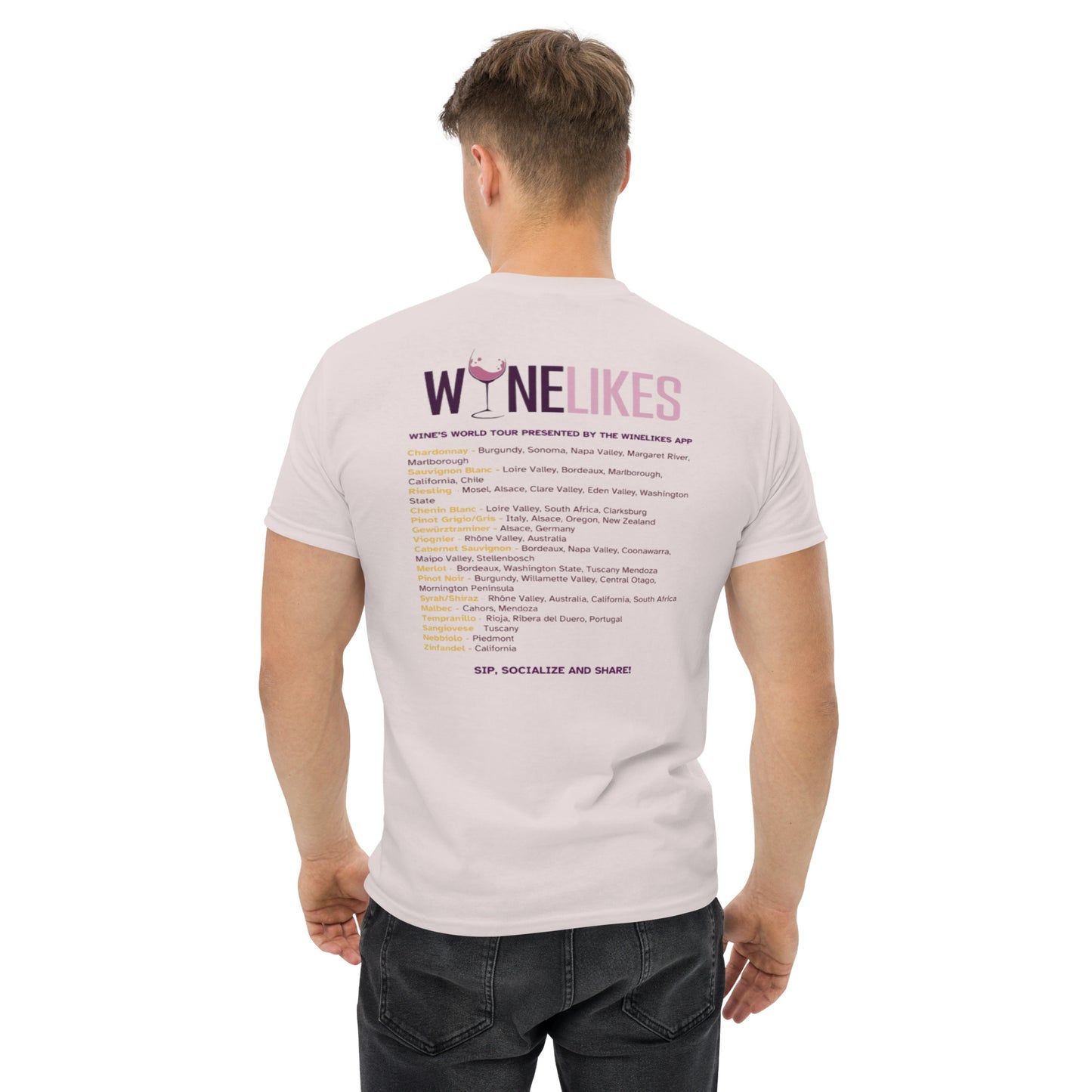 Wine World Tour Unisex Tee