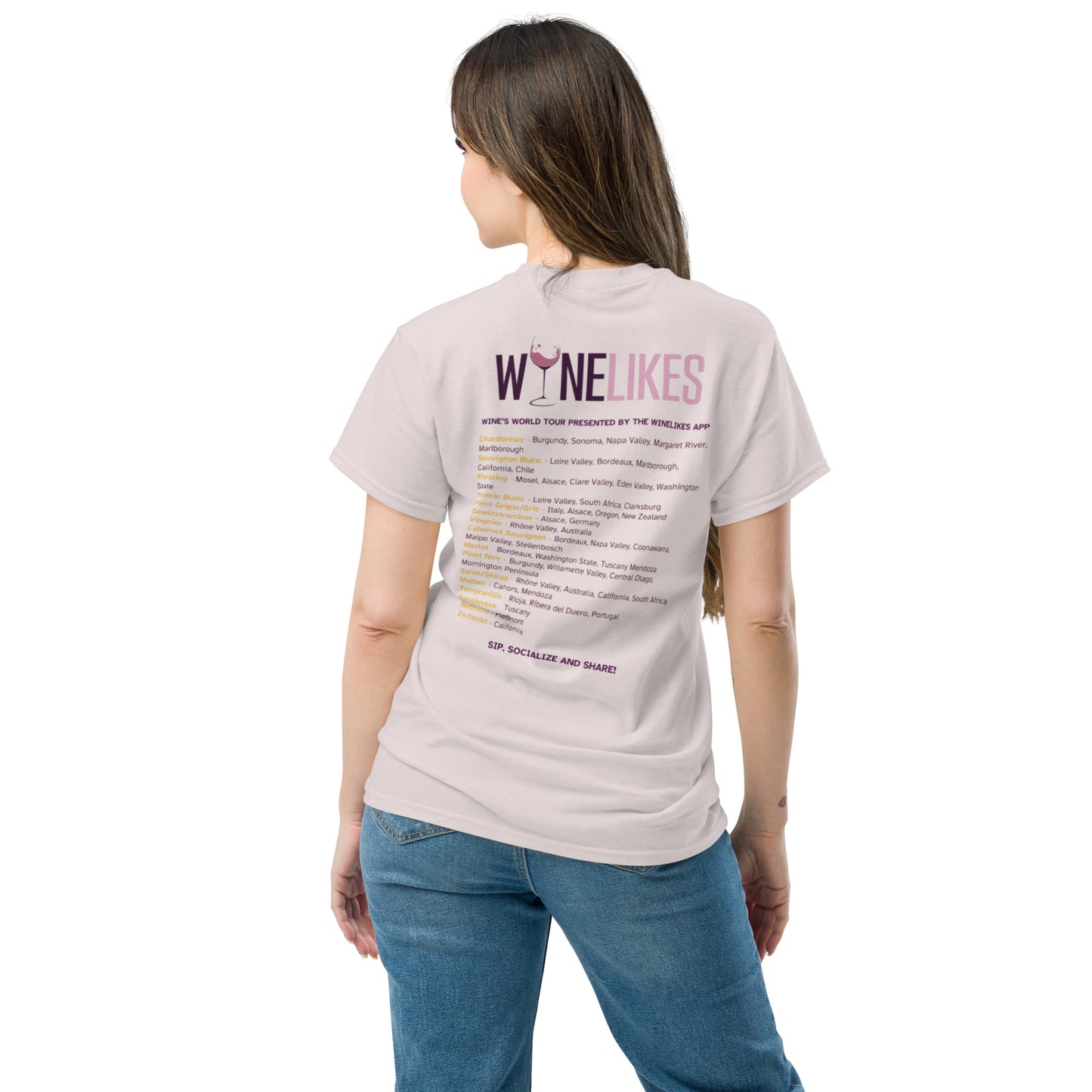 Wine World Tour Unisex Tee