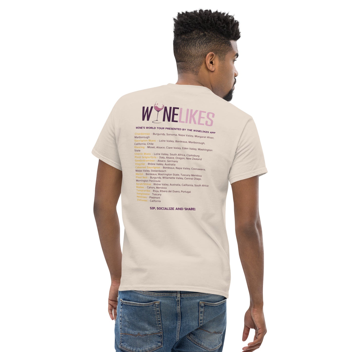 Wine World Tour Unisex Tee